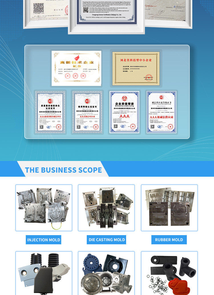Aluminum Die Casting Mould For Electronic Communication Equipment Die Cast Parts