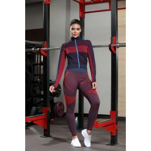  Full Zip Performance Long SleeveTight Ribbed Fit Breathable Fabric Manufactures