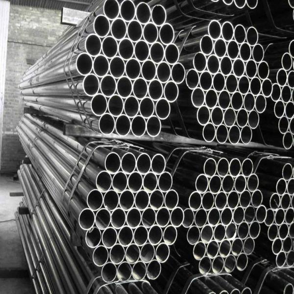 Hot Rolled Cold Drawn Tube , AISI 304 Stainless Steel Round Tube Hairline HL NO