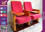 Church Type / Theater Type Theater Seating Furniture With USB Port Phone