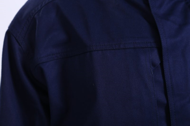 280gsm 60% Modacrylic Flame Retardant Workwear Jacket For Mining