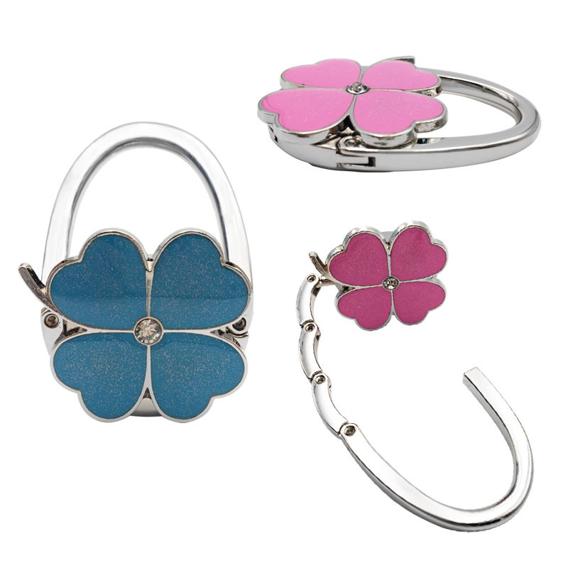 Folding Purse Table Hook Handbag Holder Custom Logo Bag Hanger