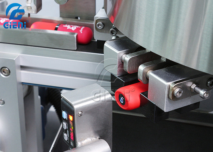 CE Hydraulic Cosmetic Slim Tube Labeling Machine 2M length