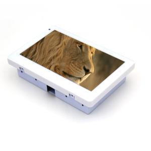 7'' Android POE RJ45 NFC Reader Tablet With LED Light Bar WIFI Speaker For