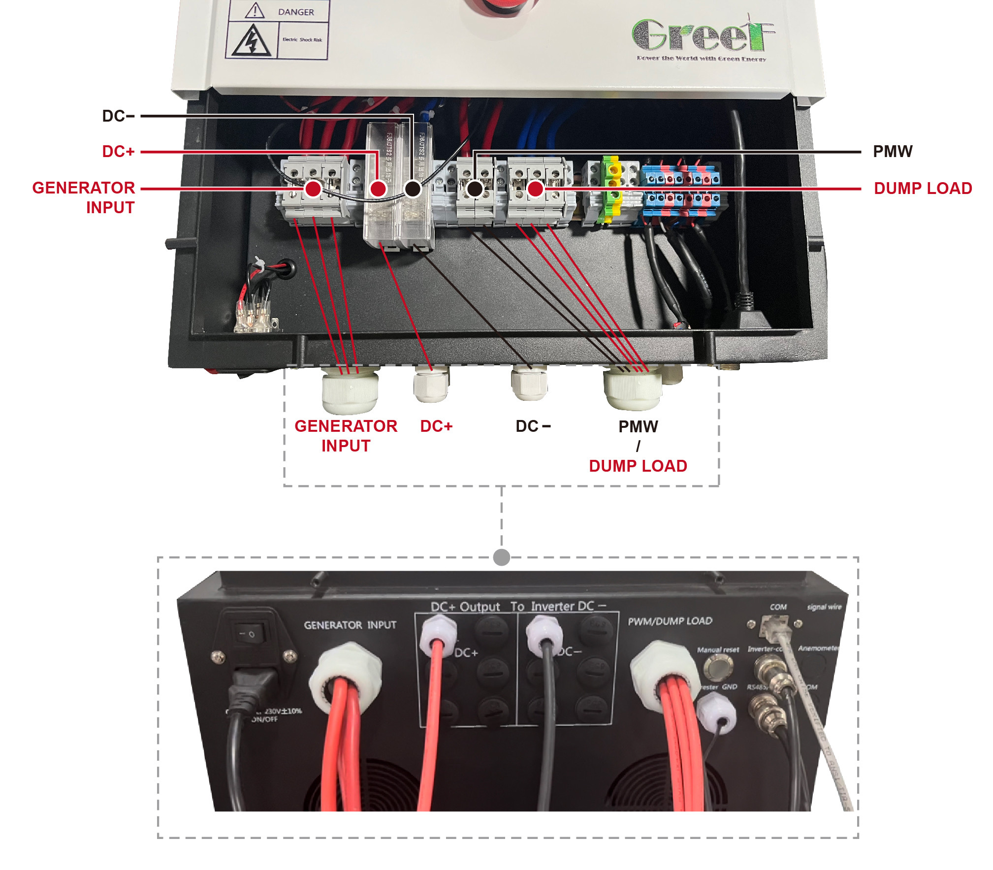 5kw Wind Generator Systems Energy Management Controller CE Approved