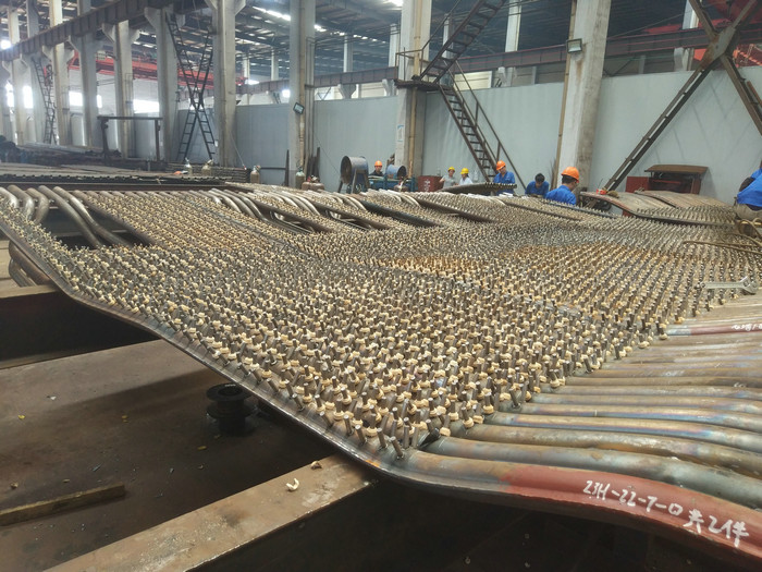 35 Ton Petroleum Steam Boiler Water Wall Tubes ORL Power SGS With Hot Water