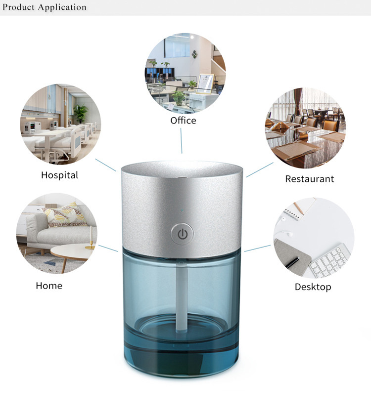 Scenta Mini Portable Auto Alcohol Spray Touchless Hand Sanitizer Dispenser Rechargeable