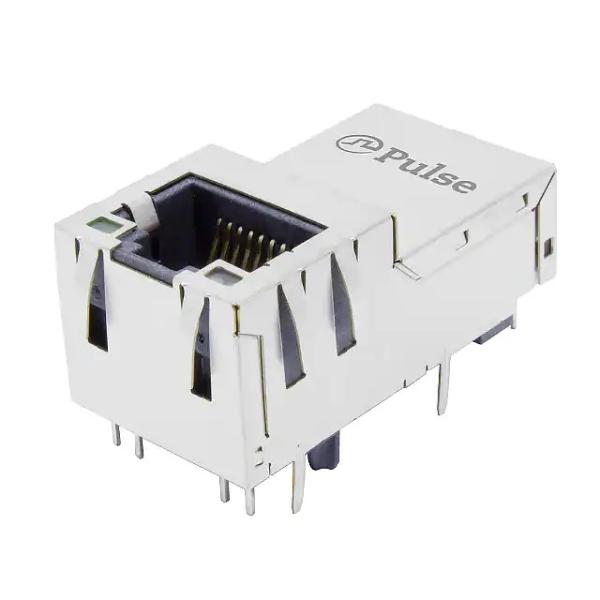 Pulse J1V-U2100NL Compatible LINK-PP 1000 Base-T Vertical Rj45 jack With YG/G