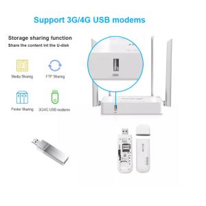 MTK7620N Practical Internet WiFi Router , Multipurpose 4G Gaming Router