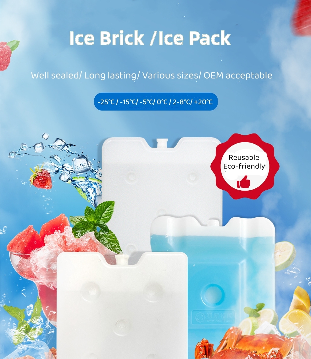 300ml-1L Reusable Gel Ice Packs for Coolers & Lunch Boxes