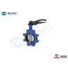 Buy cheap Cast Steel Lug Wafer Butterfly Valve Concentric Type With Lever Handle from wholesalers