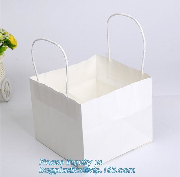 Full printed Luxury Paper Gift Bags Paper Carrier Bag Party Bag with Rope HandlesPersonalized Large Luxury Gift Shopping