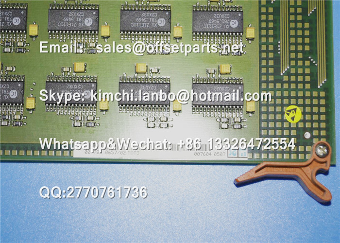 00.785.0657/02 MTO3 circuit board original used offset printing machine parts