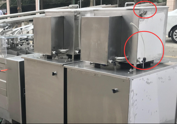 Automatic Two Line Sandwich Biscuit Machine Easy To Operate