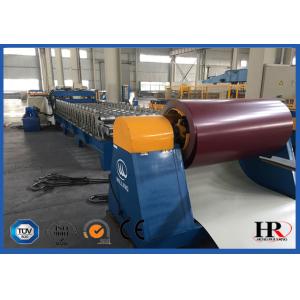 China Blue Automatic Roof Tile Roll Forming Machine Anti Rust Roller on sale