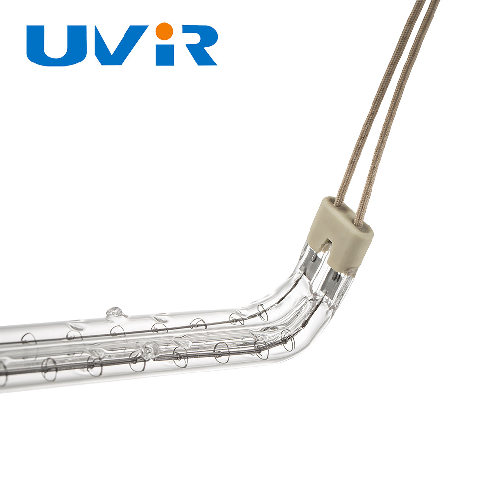 U-shaped Infrared Heating Element Double tube high-quality transparent quartz heating tube