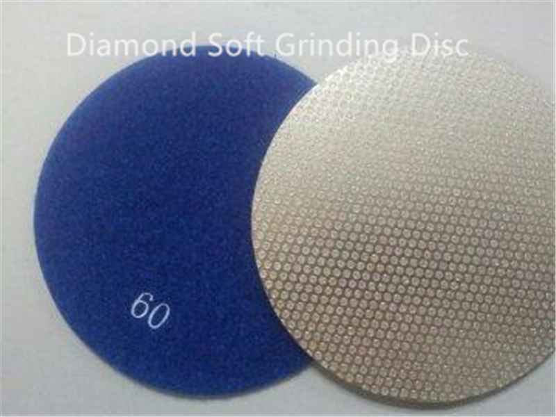 50mm Soft Grinding Disc Resin Bonded Diamond Without Inner Hole