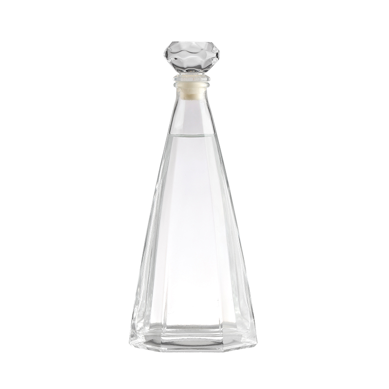 250ml Customizable Colors Frosted Vodka Bottle with Hot Stamping Surface Handling