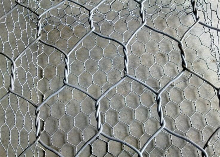 Low Carbon Iron 3.0mm Gabion Wire Mesh Corrosion Resistant