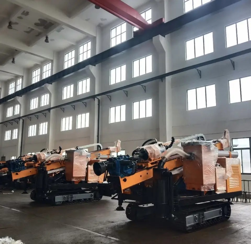 Mining Exploration Rc Drilling Rig 8500 Rotation Torque Crawler Mounted
