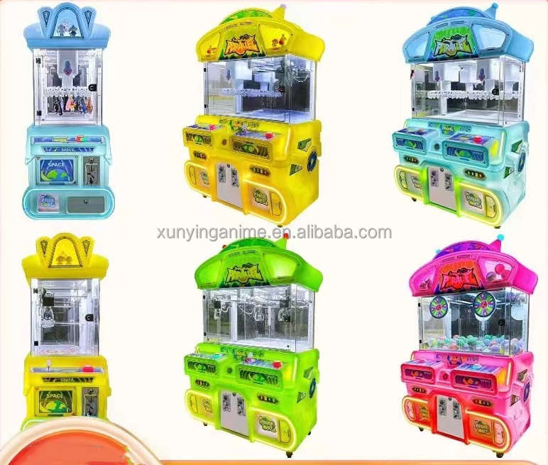 Crane Machine 2 Players Coin Operated Game Machine with US PLUG in Demand