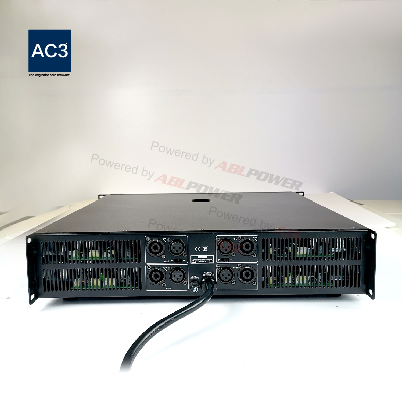 15 Inches 800W Stereo Amplifier With Analog Meters