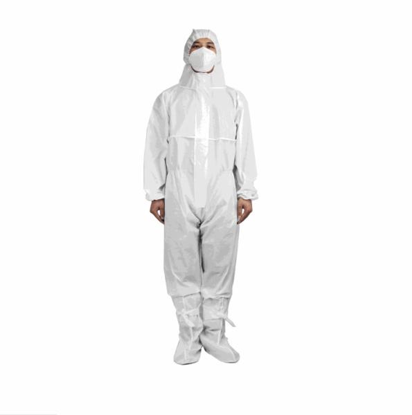 Fluid Resistant Non Woven Surgical Gowns / Surgical Protective Clothing Knit