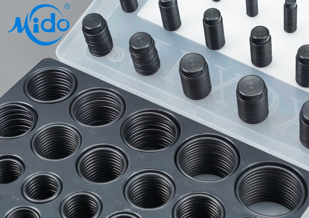 Oil Resistance O Ring Seal Kits , NBR Hyundai R Repair O Ring Set Box