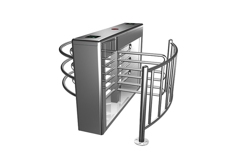 120 Degree Rotor 30W 30person/min Waist Height Turnstile 0.2S