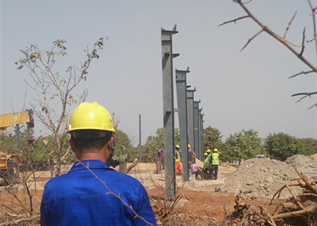 Galvanized steel coating structure warehouse,steel building manufacturer