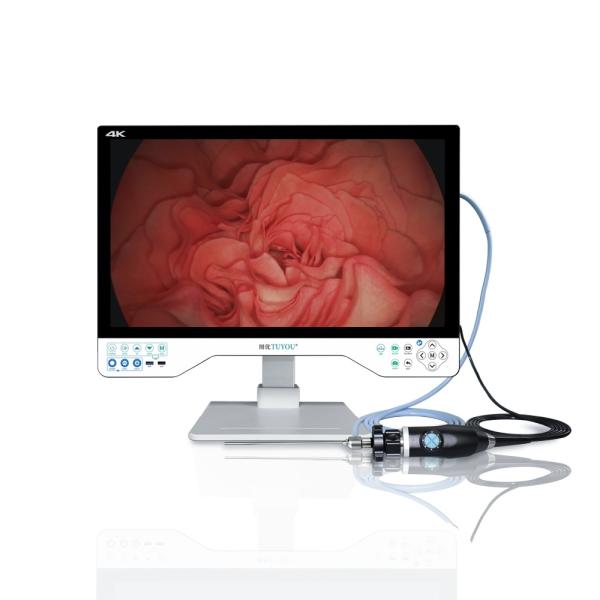  24 Inch 4K Endoscope Camera System with Built in Light Source &amp; Video Recorder Function Manufactures