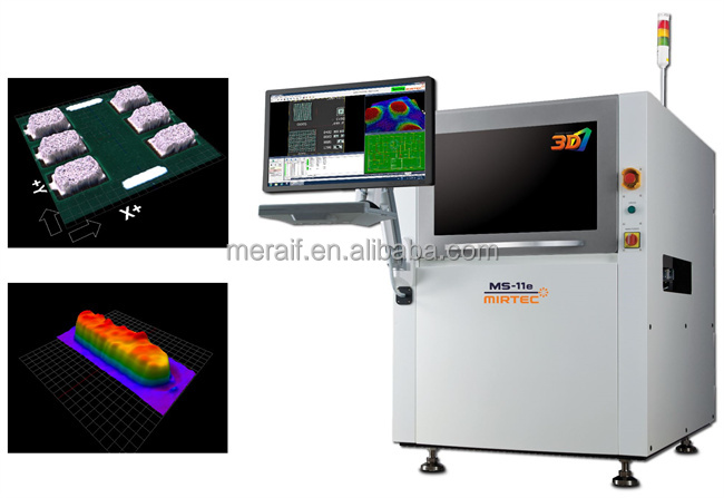 Mirtec MS-11e 3D In-Line SPI Machine smt solder paste inspection machine