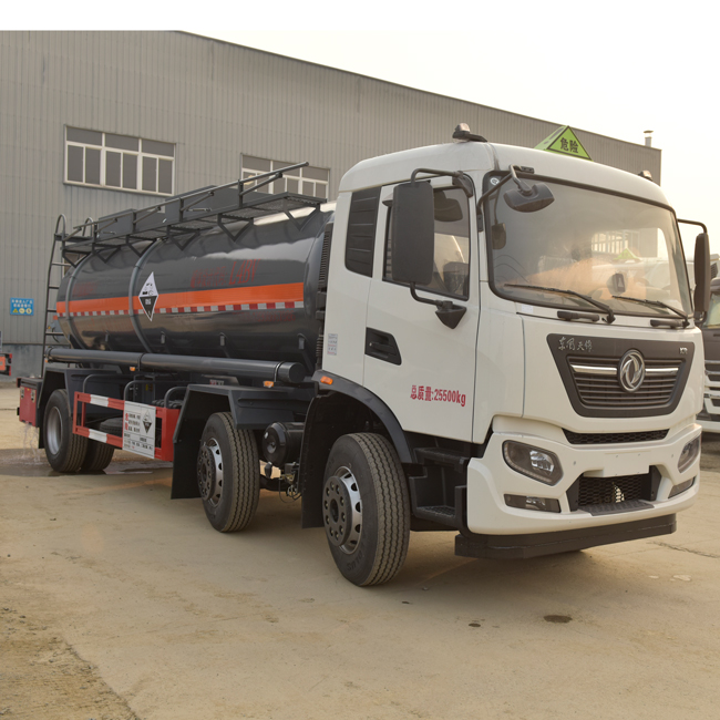 Donfeng 6x2 19CBM Chemical Tanker Truck Water Bowser Truck 350HP