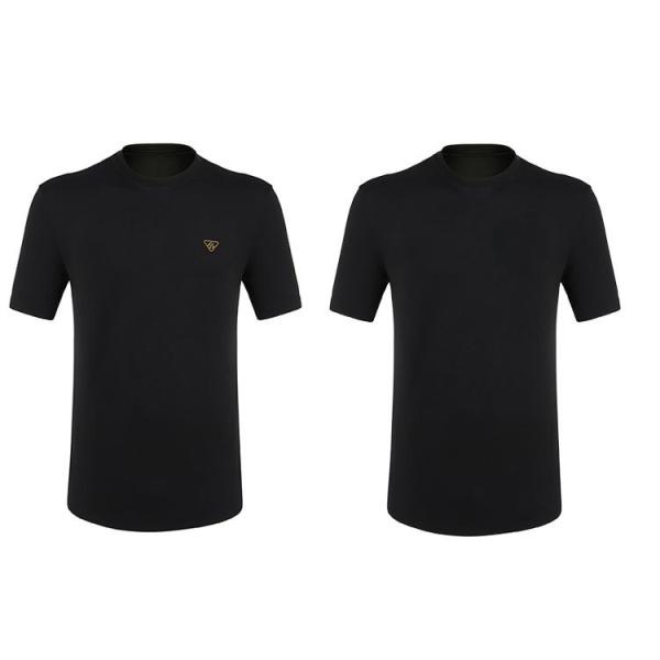 2024 Fast Puff Print Shirt Custom Logo Color T-Shirt Black with Customizable