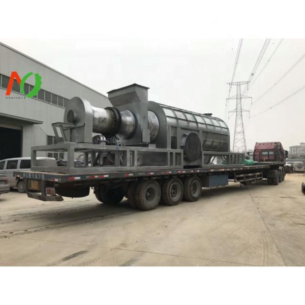 Multifunctional Bamboo Charcoal Making Machine with Horizontal Carbonization Furnace