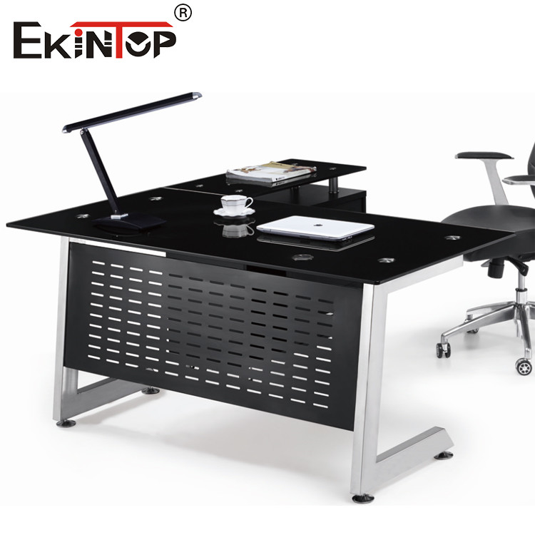 glass office desk