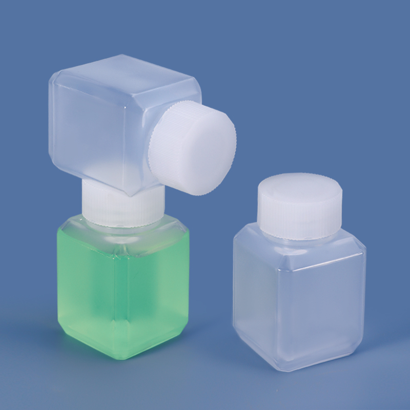 Reagent Translucent Plastic Hdpe Lab Bottles For Chemical Solvents 30ml