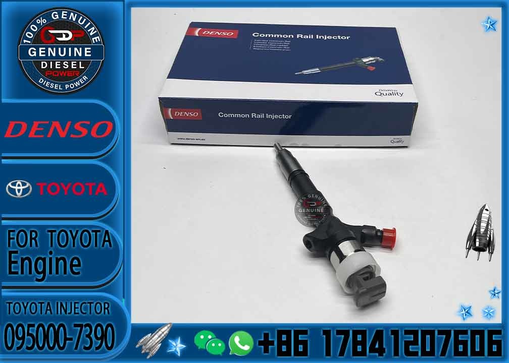 Common Rail Injector diesel fuel injector 095000-7390 23670-39235 095000-8740 23670-09360 For Toyota Hilux 1KD 2KD-FTV