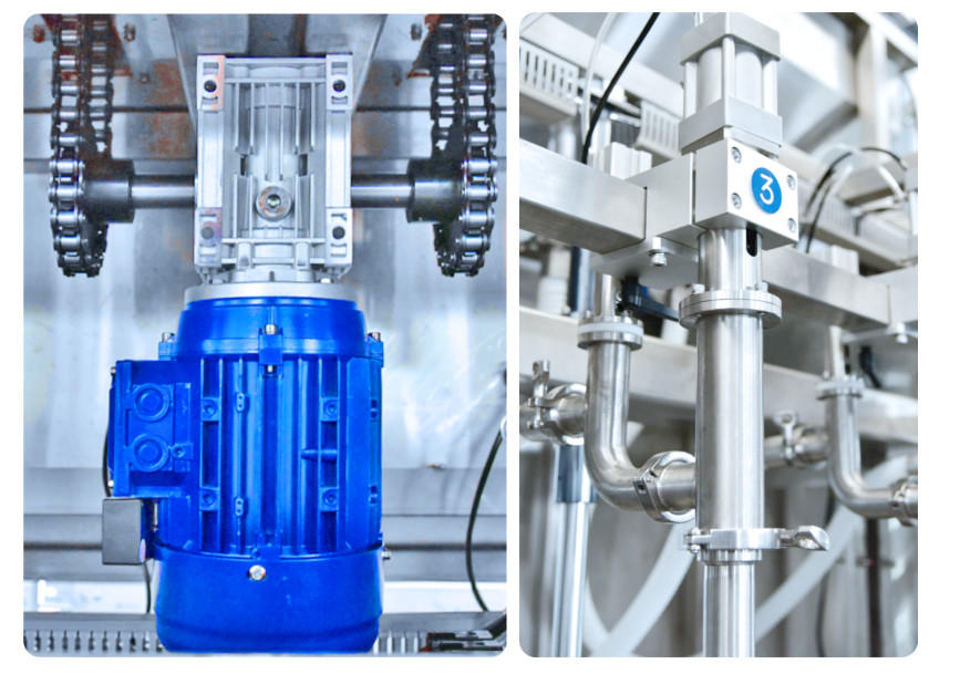 5-30L Barrel Fixed-Quantity 4 Nozzles Automatic Weight Filling Machine
