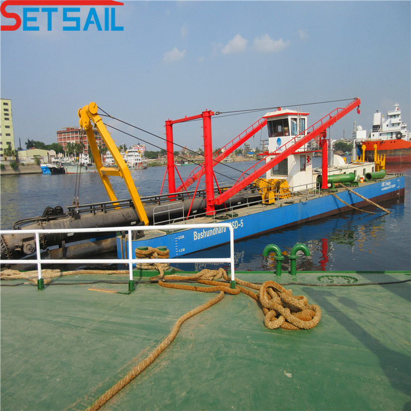 Water Flow 3500m3 18 Inch Cutter Suction Dredger for Bangladesh