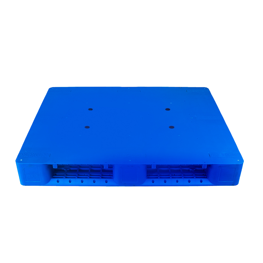 Dynamic Cargo Storage Pp Plastic Pallet with ISO9001 Certificate and Single Faced Style