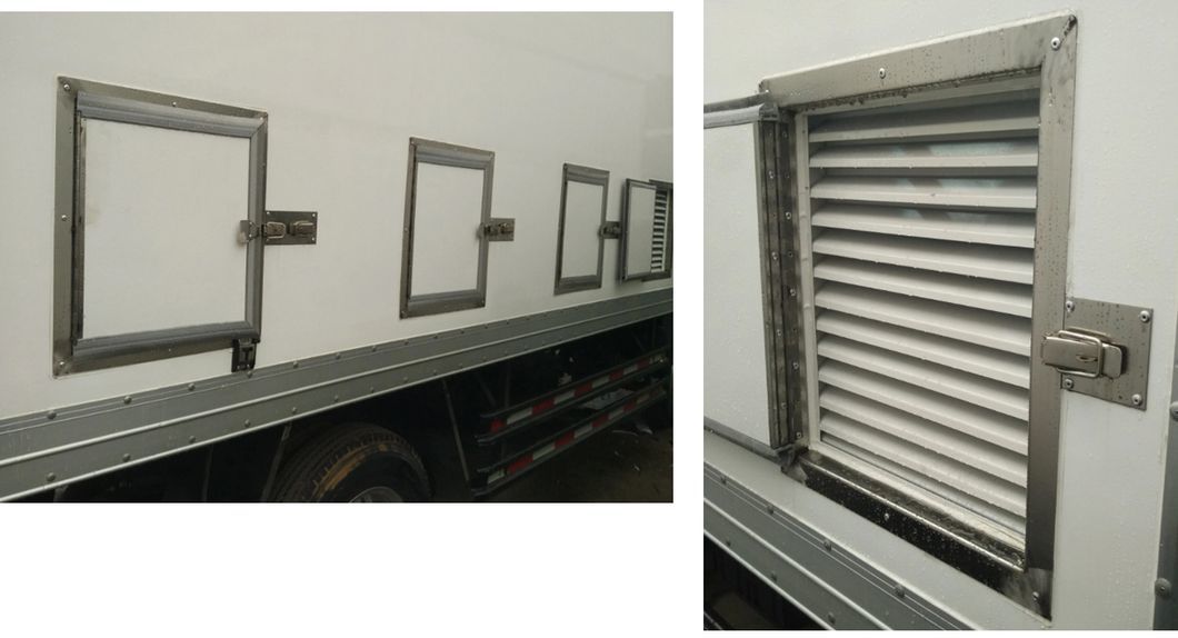 Foton 4X2 Day Old Baby Chicken Transport Truck Plastic FRP Day Old Chicken Truck