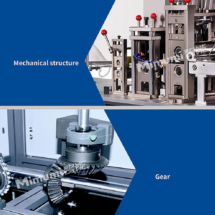 3.5kw Mask Making Equipment Mask Piece Making Machine 110-160 Pcs / Min