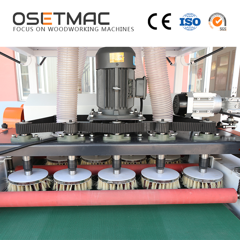 7.75kW Power Automatic Brush Sanding Machine for MDF Sanding within OSETMAC's Range