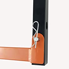 Lumber Storage Metal Rack Wood Rack Organizer Five Layers Detachable