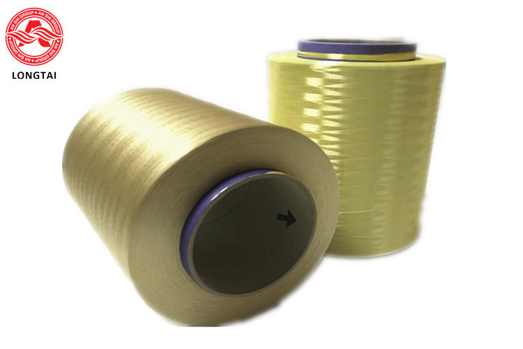 Champagne Cable Filler Yarn 147Dtex/48F Liquid Crystalline Polyester Filament