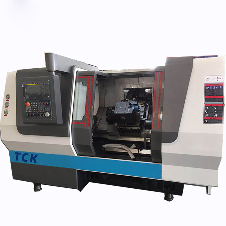 TCK6332 6336 6340 Slant Bed CNC Lathe Machine for making metal