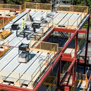 3ft Platms Edge Protection Barrier Polyester Powder Coating