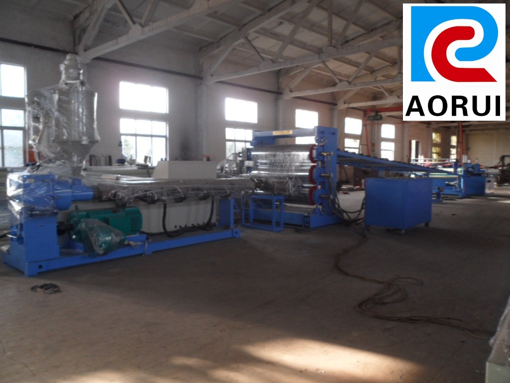 CE Automatic Plastic Board Extrusion Line WPC Board Making Machine For Crust Foam