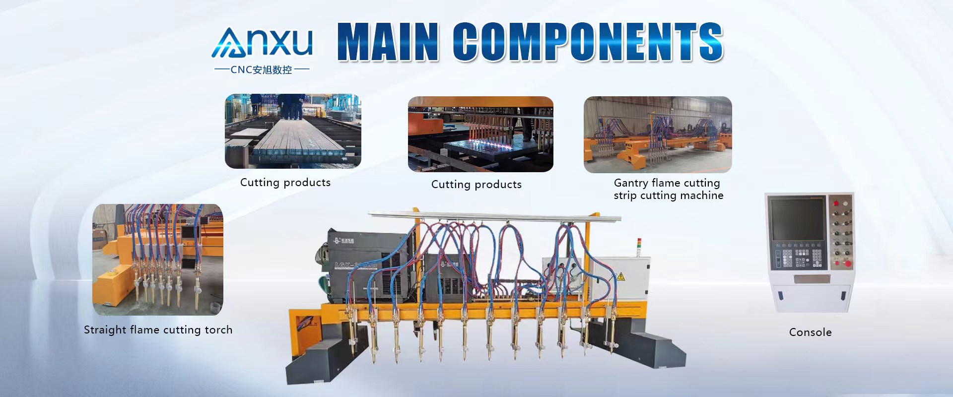Automatic CNC Plate Strip Plasma Flame Cutting Machine for Steel Structure Production